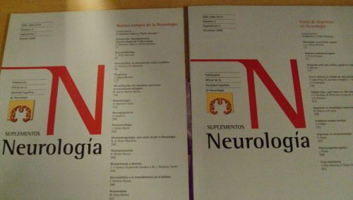 Portada del libro de NEUROLOGÍA. Vol 2 SUPLEMENTO (2) Vol 5 SUPLEMENTO (1)