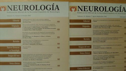 Portada del libro de NEUROLOGÍA. Vol 26 (7) (8)
