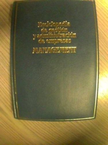 Portada del libro de ENCICLOPEDIA DE GESTIÓN Y ADMINISTRACIÓN DE EMPRESAS MANAGEMENT. 3 TOMOS