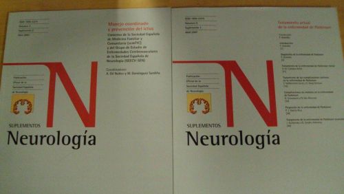 Portada del libro de NEUROLOGÍA. Vol 3 SUPLEMENTOS (1) (2)