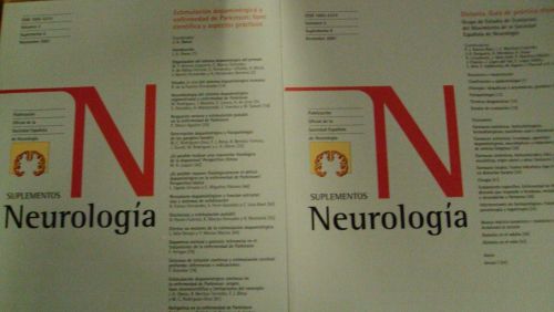 Portada del libro de NEUROLOGÍA. Vol 3 SUPLEMENTOS (5) (6)