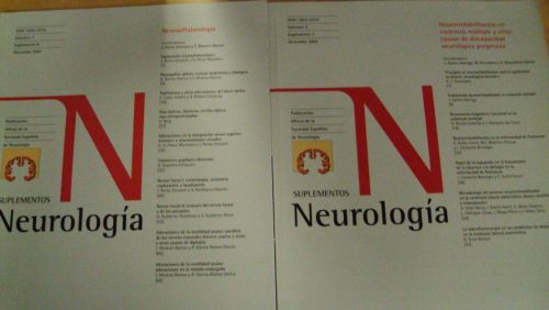 Portada del libro de NEUROLOGÍA. Vol 3 SUPLEMENTOS (7) (8)