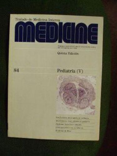 Portada del libro de MEDICINE. Núm. 84 PEDIATRÍA (V)