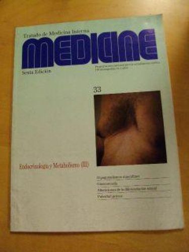 Portada del libro de MEDICINE Núm. 33. ENDOCRIMNOLOGÍA METABOLISMO (III)