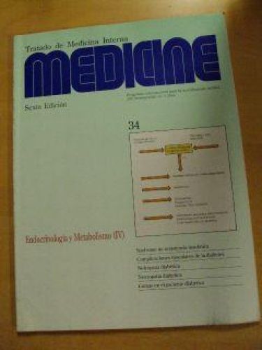 Portada del libro de MEDICINE Núm. 34. ENDOCRIMNOLOGÍA METABOLISMO (IV)