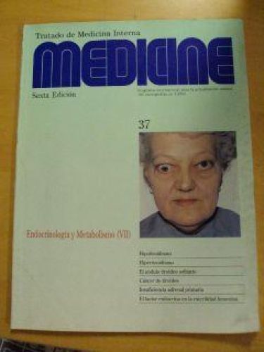 Portada del libro de MEDICINE Núm. 37. ENDOCRIMNOLOGÍA METABOLISMO (VII)