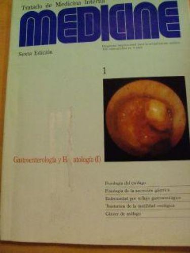Portada del libro de MEDICINE Núm. 1. GASTROENTEROLOGÍA Y HEPATOLOGÍA (I)