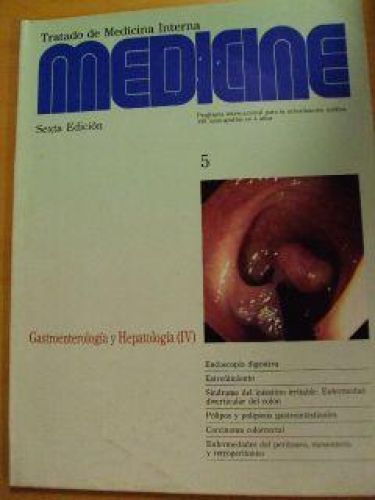 Portada del libro de MEDICINE Núm. 5. GASTROENTEROLOGÍA Y HEPATOLOGÍA (IV)