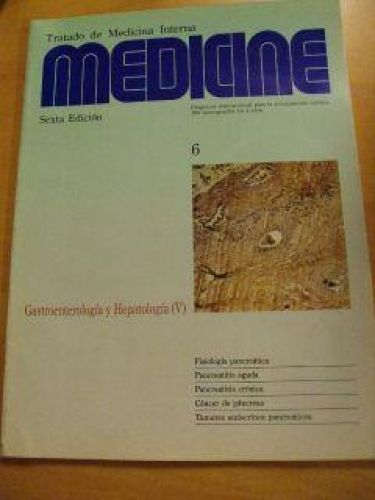 Portada del libro de MEDICINE Núm. 6. GASTROENTEROLOGÍA Y HEPATOLOGÍA (V)