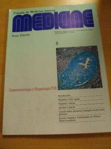 Portada del libro de MEDICINE Núm. 8. GASTROENTEROLOGÍA Y HEPATOLOGÍA (VII)