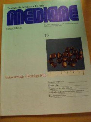 Portada del libro de MEDICINE Núm.10. GASTROENTEROLOGÍA Y HEPATOLOGÍA (VIII)