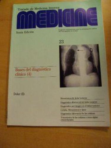 Portada del libro de MEDICINE Núm. 23. BASES DEL DIAGNÓSTICO CLÍNICO (4)