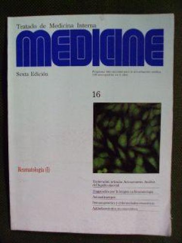 Portada del libro de MEDICINE Num. 16. REUMATOLOGÍA (I)
