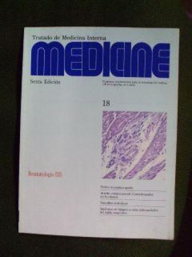 Portada del libro de MEDICINE Num. 18. REUMATOLOGÍA (III)