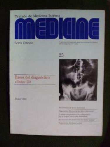 Portada del libro de MEDICINE Num. 25. BASES DEL DIAGNÓSTICO CLÍNICO (5)