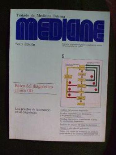 Portada del libro de MEDICINE Num. 9. BASES DEL DIAGNÓSTICO CLÍNICO (II)