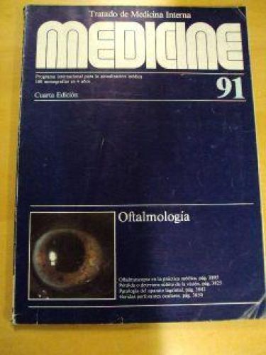 Portada del libro de MEDICINE Núm. 91. OFTALOMOLOGÍA