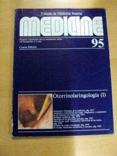 Portada del libro de MEDICINE Núm. 95. OTORRINOLARINGOLOGÍA (I)