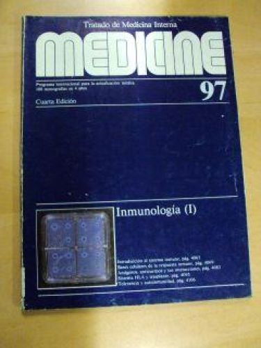 Portada del libro de MEDICINE Núm. 97. INMUNOLOGÍA (I)
