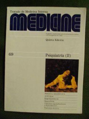 Portada del libro de MEDICINE Num. 69. PSIQUIATRÍA (II)