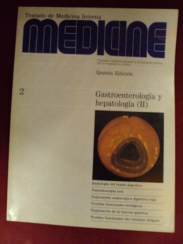 Portada del libro de MEDICINE Num.2 GASTROENTEROLOGÍA Y HEPATOLOGÍA (II)