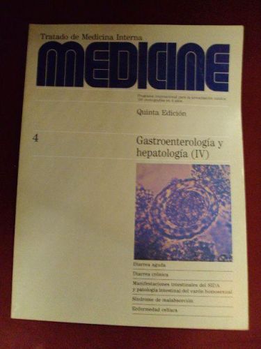 Portada del libro de MEDICINE Num.4 GASTROENTEROLOGÍA Y HEPATOLOGÍA (IV)