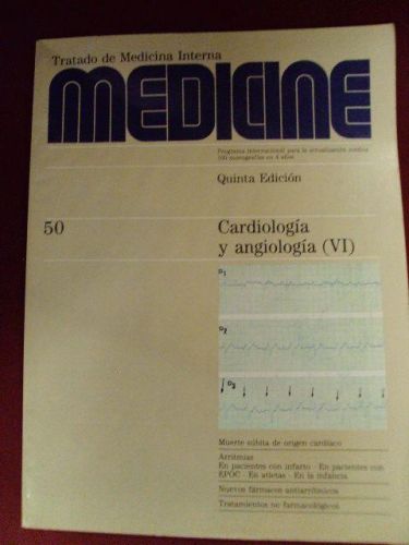 Portada del libro de MEDICINE Num.50 CARDIOLOGÍA Y ANGIOLOGÍA (VI)