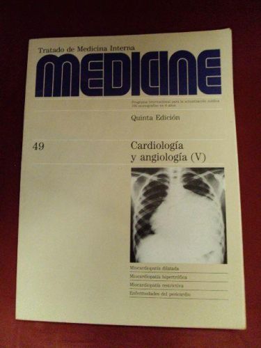 Portada del libro de MEDICINE Num.49 CARDIOLOGÍA Y ANGIOLOGÍA (V)