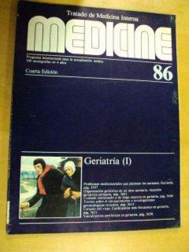Portada del libro de MEDICINE Núm. 86. GERIATRÍA (I)