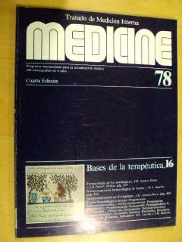 Portada del libro de MEDICINE Núm. 78. BASE DE LA TERAPÉUTICA (16)