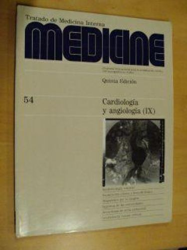 Portada del libro de MEDICINE Núm. 54. CARDIOLOGÍA Y ANGIOLOGÍA (IX)