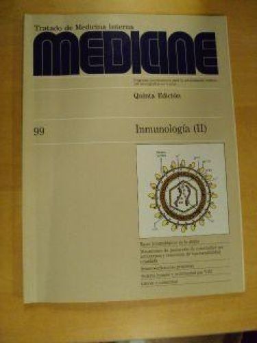 Portada del libro de MEDICINE Núm. 99. INMUNOLOGÍA (II)