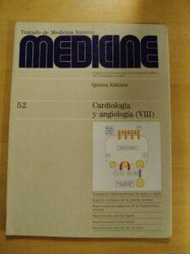 Portada del libro de MEDICINE Núm. 52. CARDIOLOGÍA Y ANGIOLOGÍA (VIII)