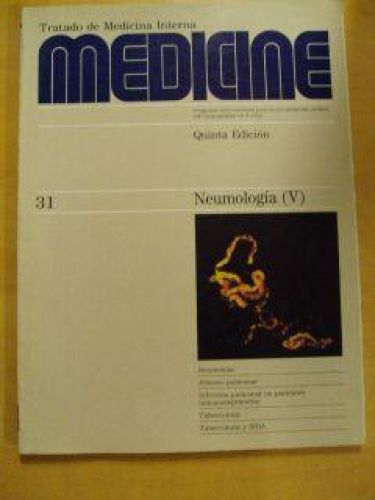 Portada del libro de MEDICINE Núm. 31. NEUMOLOGÍA (V)