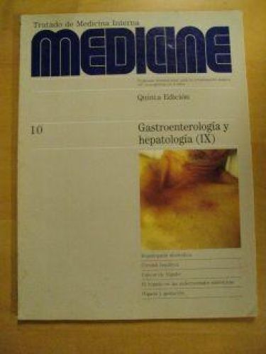Portada del libro de MEDICINE Núm. 10. GASTROENTEROLOGÍA Y HEPATOLOGÍA (IX)