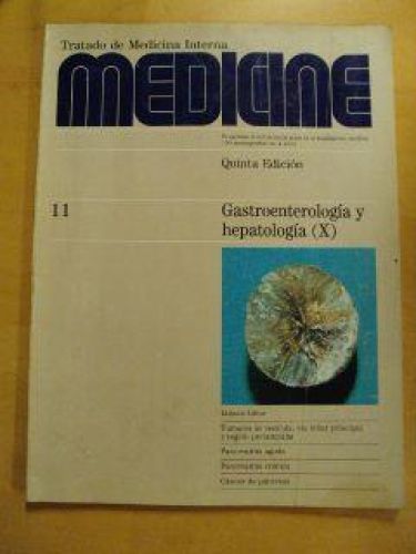 Portada del libro de MEDICINE Núm. 11. GASTROENTEROLOGÍA Y HEPATOLOGÍA (X)