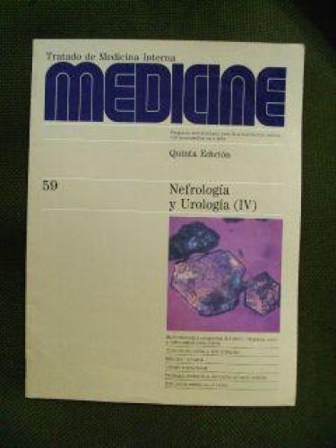 Portada del libro de MEDICINE Num 59. NEFROLOGÍA Y UROLOGÍA (IV)