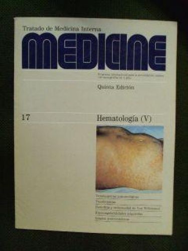Portada del libro de MEDICINE Num 17. HEMATOLOGÍA (V)