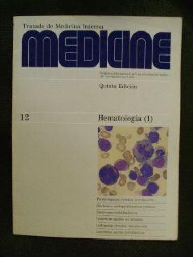 Portada del libro de MEDICINE Num 12. HEMATOLOGÍA (I)