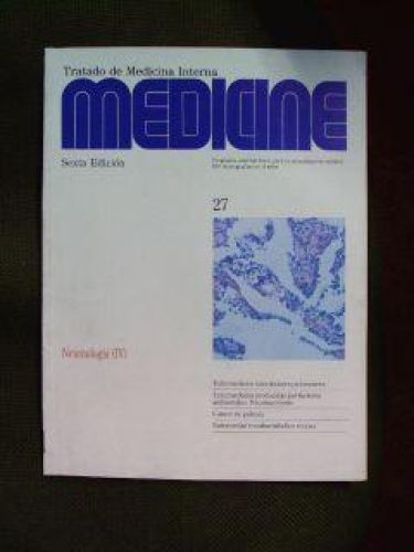 Portada del libro de MEDICINE Num 27. NEUMOLOGÍA (IV) FEBRERO 1993