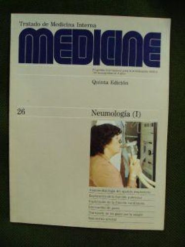 Portada del libro de MEDICINE Num 26. NEUMOLOGÍA (I)