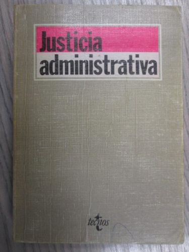 Portada del libro de JUSTICIA ADMINISTRATIVA..