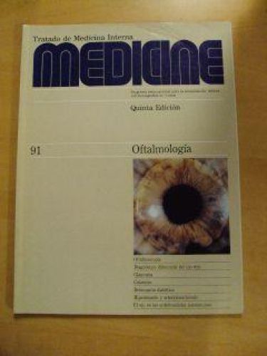 Portada del libro de MEDICINE Núm 91. OFTALMOLOGÍA