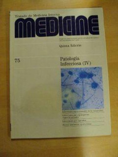Portada del libro de MEDICINE Núm 75. PATOLOGÍA INFECCIOSA (IV)