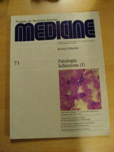 Portada del libro de MEDICINE Núm 71. PATOLOGÍA INFECCIOSA (I)