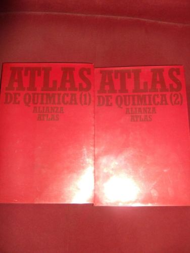 Portada del libro de ATLAS DE QUÍMICA (I) Y (II)