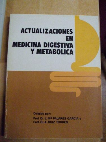 Portada del libro de ACTUALIZACIONES EN MEDICINA DIGESTIVA Y METABOLICA