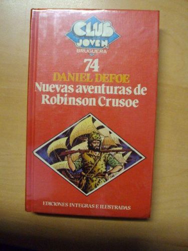 Portada del libro de NUEVAS AVENTURAS DE ROBINSON CRUSOE