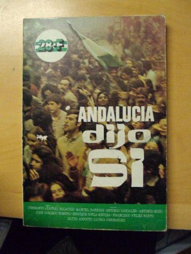Portada del libro de ANDALUCÍA DIJO SI