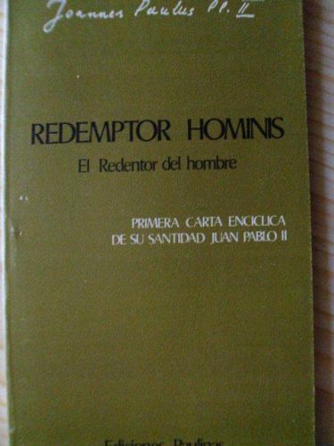 Portada del libro de REDEMPTOR HOMINIS